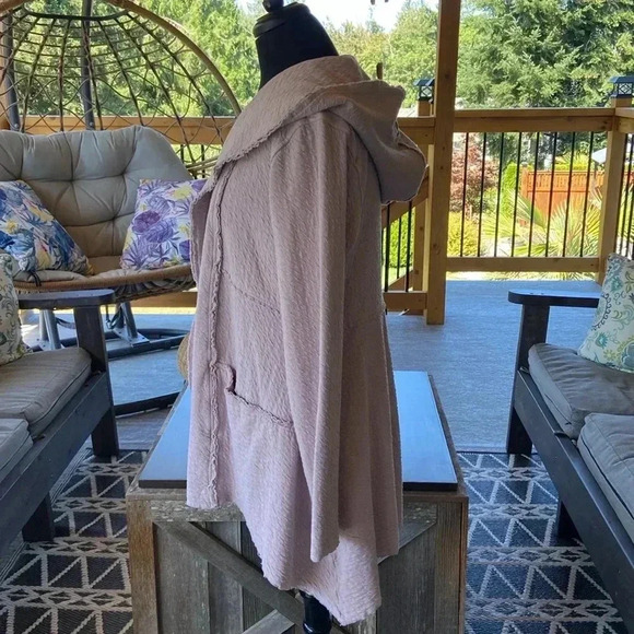 Cut•Loose |  Hooded Open Jacket / Cardigan - Picture 5 of 9